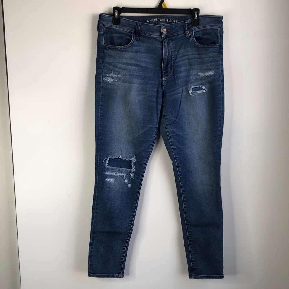 American Eagle Outfitters Dark Blue Skinny Jegging